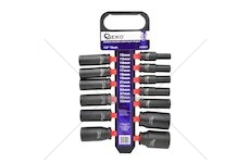 Nástrčné rázové hlavice 1/2", 13 ks GEKO