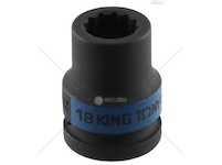 Nástrčný klíč 3/4 18MM 12-hran rázový king ton 651018M