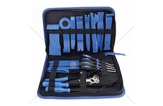 Nástroje na montáž a demontáž rádia a čalounění, sada 24 ks - SATRA