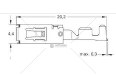 NASUWKA TYP:TYCO,ELA,AMP DLA PRZEWODOW HERTH 50251486