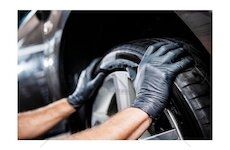 Nitrilové rukavice, extra pevné, odolné chemikáliím, černé, 50ks, vel. M