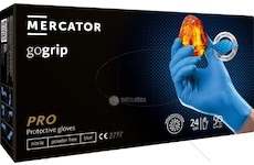 Nitrilové rukavice GoGrip modré vel. S, 50 ks