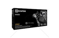 Nitrilové rukavice MERCATOR MOTO BLACK XXL 100ks