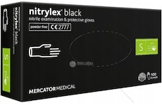 Nitrilové rukavice Nitrylex Basic vel. S, 100 ks