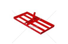 Nivelační hrábě 60×30 cm - MAR-POL