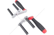 Nosič desek kovový, sada 2 ks, nosnost až 80 kg/pár - EXTOL PREMIUM