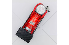 Nožní pumpa s manometrem jedno pístová