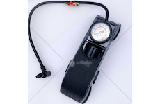 Nožní pumpa s manometrem jedno pístová dílenská