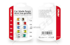 Nožové pojistky nízkoprofilové 10 ks