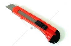 Nůž ulamovací 18mm s plastovou rukojetí + 3ks náhradního ostří