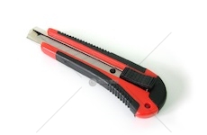 Nůž ulamovací 18mm s pogumovanou rukojetí