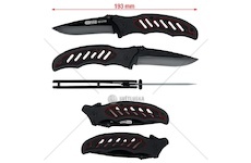 Nůž zavírací s aretací a čepelí s teflonovou vrstvou ks tools 0184525_A