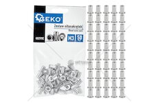 Nýtovací matice M3 (0,5–1,5) hliníkové, 50 ks - GEKO