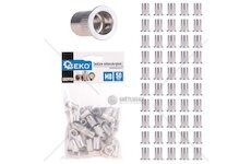 Nýtovací matice M8 (1,0–3,5) hliníkové, 50 ks - GEKO