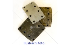 Obložení brzdové 160x16x201 PANAV