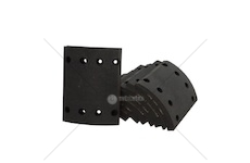 Obložení brzdové BPW 19574 II nadrozměr LUMAG 19574 20 101 10