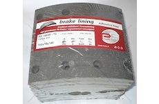 Obložení brzdové vrtané 160x16mm - SADA 8ks - ProfiParts