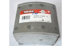 Obložení brzdové vrtané 160x17mm - SADA 8ks - FERODO
