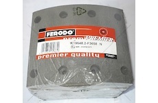 Obložení brzdové vrtané 160x18mm - SADA 8ks - FERODO