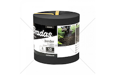 Obruba záhonů 6 m × 15 cm, černá - BORDER