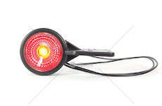 Obrysová skupinová svítilna přední a zadní bílá/červená WAS W23RF/517