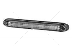 Obrysové LED světlo bílé 134x27 bez držáku LD2332/GRAPHITE