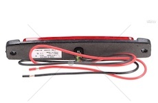 Obrysové světlo LED červené 24V L2255
