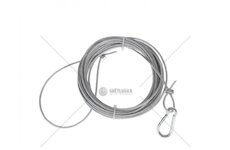 Ocelové lano na čištění komínů 6 m GEKO