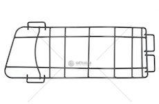 Ochranná mřížka světlometu Iveco Stralis levá Tangde TD01-59-045L