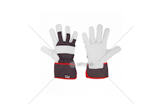 Ochranné rukavice, kožené, 10,5" IRON BULL MONTANA