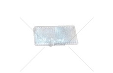 Odrazka bílá samolepící 85x31mm