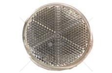 Odrazka červená samolepící kulatá 60mm