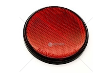 Odrazka D80 červená samolepící