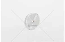 Odrazka kulatá s otvorem bílá FI60 DOB-33/BIALY