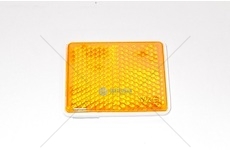 Odrazka obdelník oranžová 38,5x47,7mm