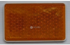 Odrazka obdelníková oranžová nalepovací