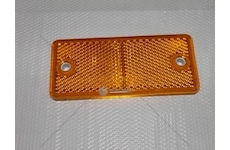 odrazka obdelníková zlatá s otovarami  DOB34/Z