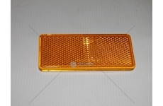 Odrazka obdelníková žlutá 40*90  DOB-35/ZOLTY