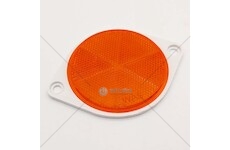 Odrazka oranžová D75 s ušima