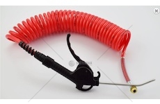 Ofukovací pistole + 5,5m červená (plastová pistole) výstup M8X0,8, SCANIA SERTPLAS F2932H