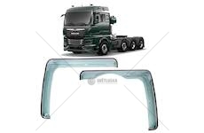 Ofuky okna kabiny ( deflektor ) MAN TGX, TGS od roku 2020 značka HEKO