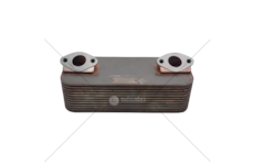 Oil Cooler, engine oil ACTROS - OM501LA/502LA 12 BLADES BF original