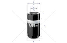 Oil Filter 8060/8360/8460 - CITYCLASS Ufi