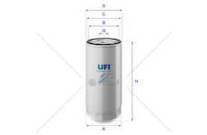Oil Filter CURSOR 8/10/13 - STRALIS Ufi