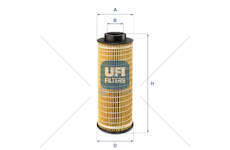 Oil Filter DC 16 - P,G,R,T-SERIES Ufi