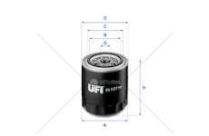 Oil Filter DS11.14/15/34/73/DS14 - 2/3-SE Ufi
