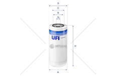 Oil Filter FILTRO OLIO - 619 N1 / 619 N1P Ufi