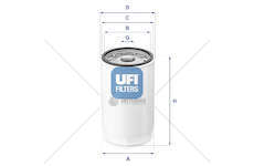 Oil Filter Filtro Olio spin-on Ufi