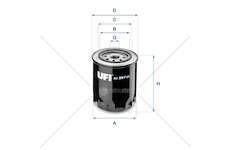 Oil Filter Filtro Olio spin-on Ufi