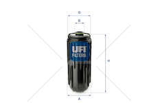 Oil Filter FILTRO OLIO - STRALIS EURO 5 Ufi